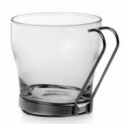 Набор стаканов chrom 2 шт. с металлической ручкой 240 мл