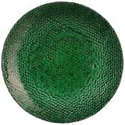 Тарелка Lace emerald 28 см