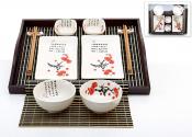 Набор для суши "Красная сакура", 12 предметов