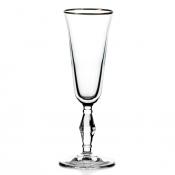 Набор бокалов retro golden, 6 штук, объем 190 мл (золотая кайма)