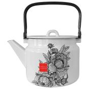 Чайник эмал 2,0л Urban flower, 2710/4