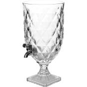 Лимонадница 4,8л стекло/пластик LR