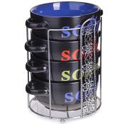 Набор супниц 5пр 540мл на подставке LR