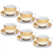 Чайный набор на 6 персон Loraine "Версаче", 220 мл