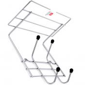 Вешалка д/одежды 2 крючка с полкой