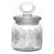 Банка с крышкой ЛИВС 575 мл 3 цв.(рис 41548)