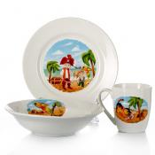 Набор детский "Пираты", 3 предмета