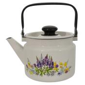 Чайник эмал 2,0л Люпины, 27104П2