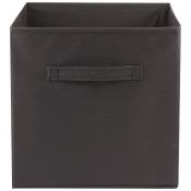 Короб раскладной с ручкой 31*31*31 см черный