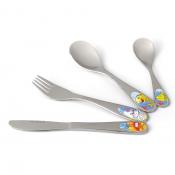 Набор детских столовых приборов ocean friends, 4 предмета