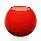 Ваза "Flora Workshop", цвет красный, Н=10,5 см