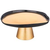 Блюдо на ножке Bohemia gold 21см