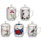 Кружка 600 мл с крышкой