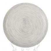 Тарелка столовая мелкая Luminarc Stonemania White, D=25 см
