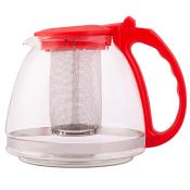 Чайник заварочный с фильтром 1,3 л красный TM Appetite, F8130