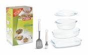 Набор посуды Pyrex 3+2 предмета