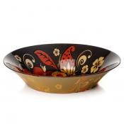 Тарелка столовая глубокая Pasabahce Khokhloma, D=22 см