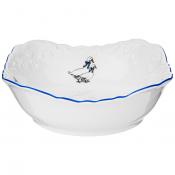 Салатник рококо Гуси 17 см. без упак