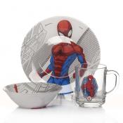 Набор детской посуды 3 пр. ЧЕЛОВЕК-ПАУК