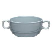 Чашка бульонная ф.Принц 380 мл Акварель светло-голубая Башкирский фарфор