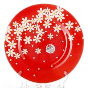 Тарелка столовая мелкая Pasabahce Red Garden, D=26 см
