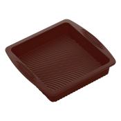 Форма для выпечки квадратная, силиконовая, 26x24x5 см, NADOBA, серия ALENKA