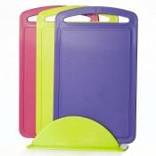 Набор разделочных досок пластик на подставке 3 шт Idea Салатовый, 34х24см