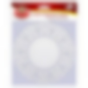 Салфетка бумажная "Ажур". Набор 25шт. Диаметр 16см. NEW