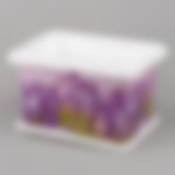 Кашпо с поддоном прямоугольное 2,0 л (белое)