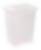 Корзина для белья Вязаное плетение 25 л (белый)