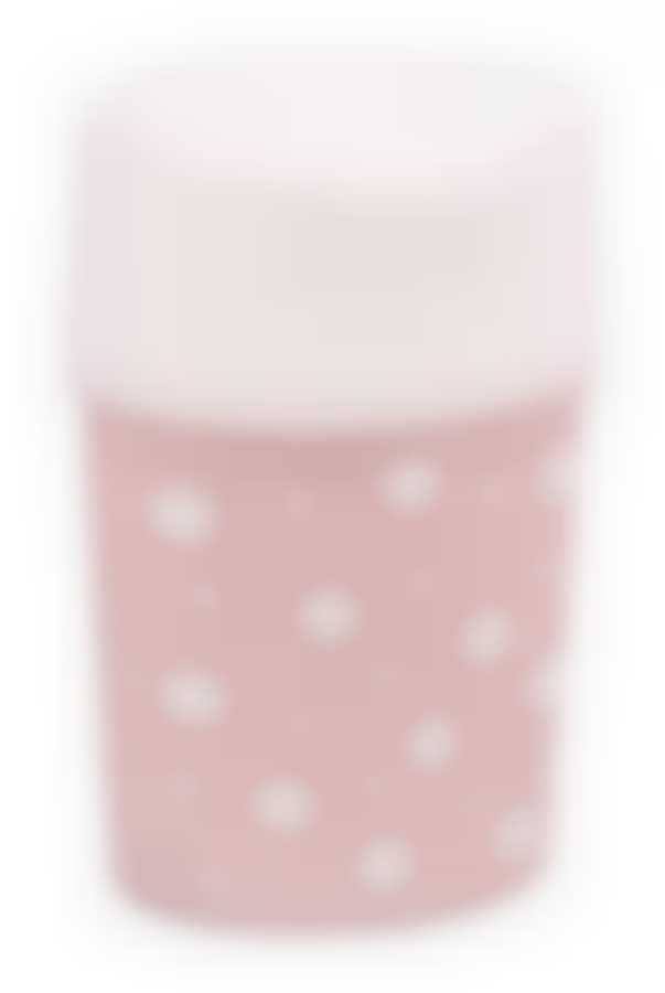 Солонка Горошек (бело-розовый)