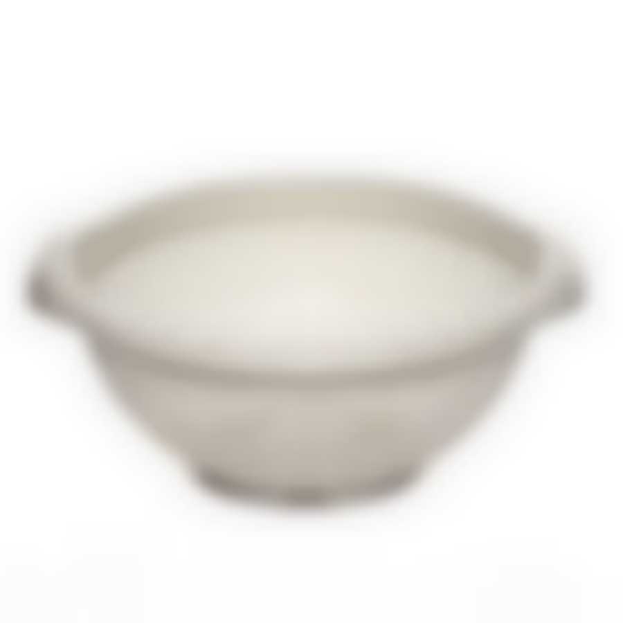 Дуршлаг круглый (белый ротанг)