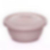 Миска круглая с крышкой 3 л (чайная роза)