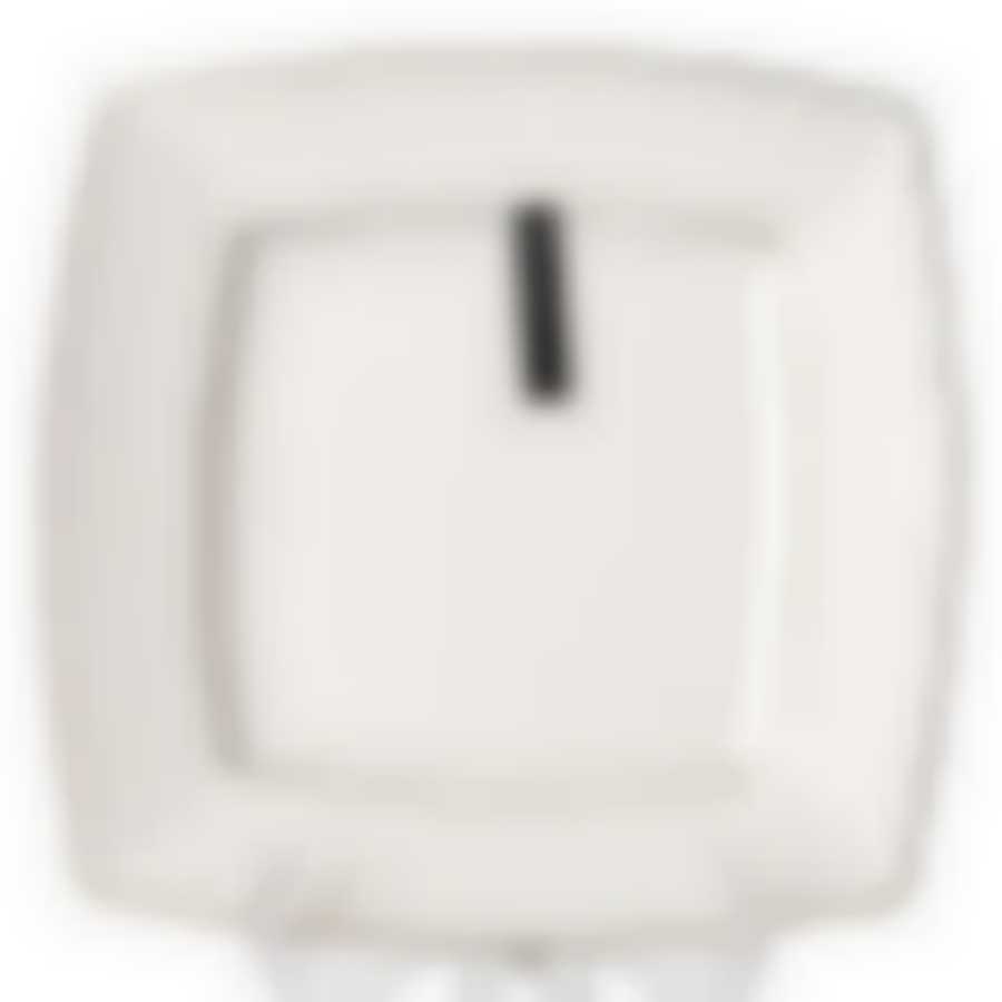 Тарелка десертная 20см ф.квадр. "Снежная королева"