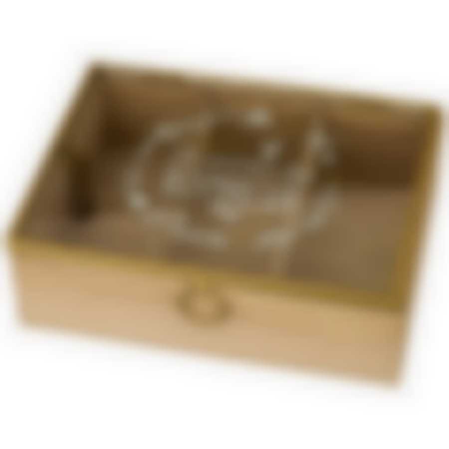 Шкатулка с 3-мя отделениями 20*15*6 см