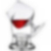 Набор для подогрева бренди: бокал 380мл + металлическая подставка 6.5*8.0*13 см