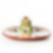 Тарелка для закусок House & Holder "Сова", с подставкой для зубочисток, D= 20,6 см (цвета в ассортименте)