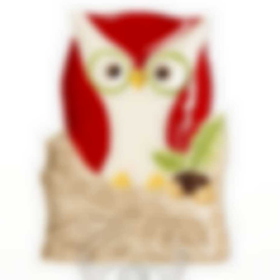 Тарелка декоративная Сова, D=26,4 см