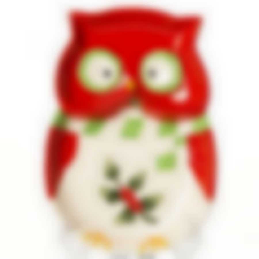 Тарелка декоративная Сова, D=24,5 см