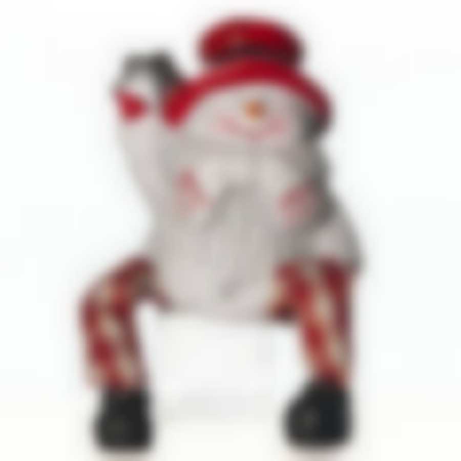 Фигурка декоративная House & Holder "Снеговик", высота 8 см