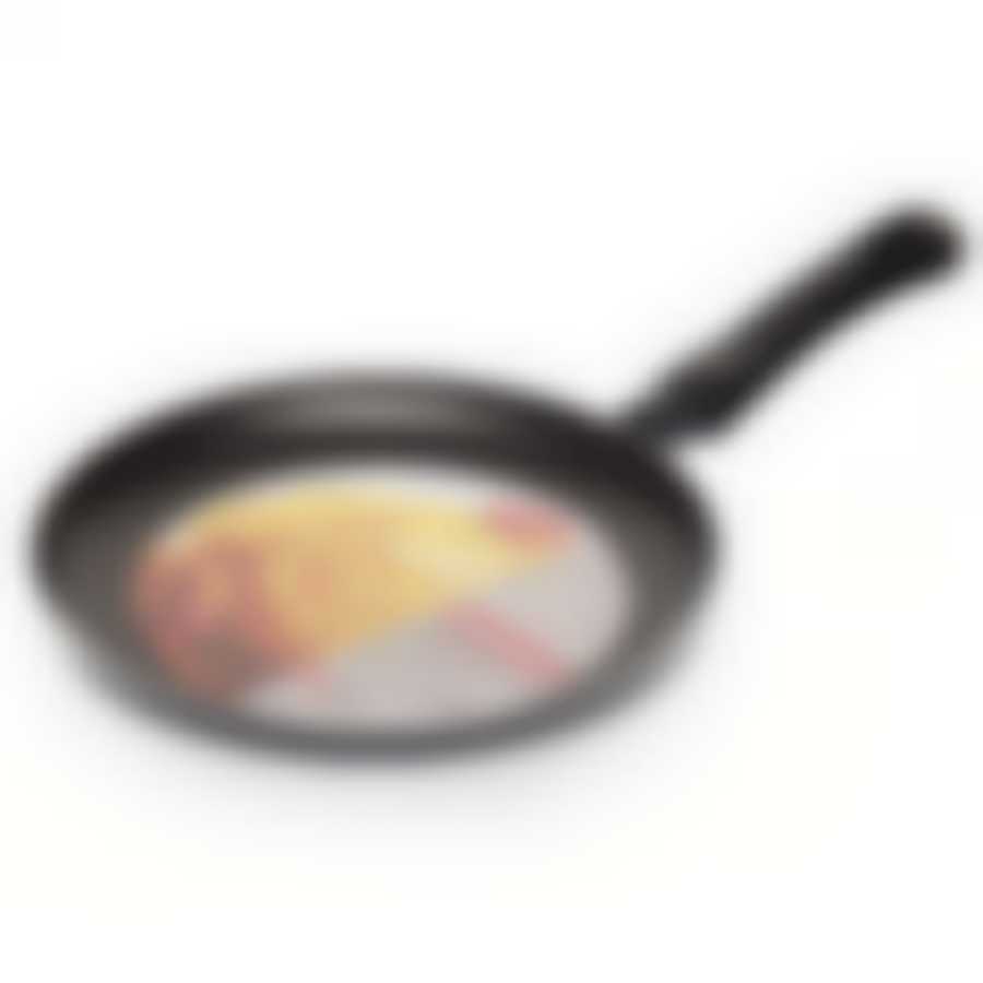 Сковорода блинная тефлоновая Black&Silver Flonal, D=22 см