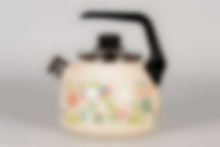 Чайник 3,0л со свистком Луговые цветы (4с209я)