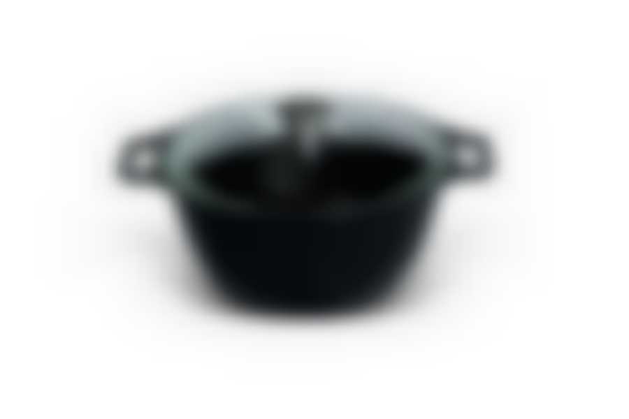 Кастрюля литая 2,0л стеклянная крышка