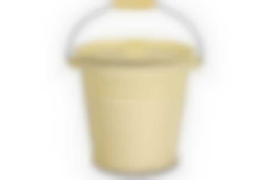 Ведро 12л с крышкой без рисунка (цвет в ассортименте)