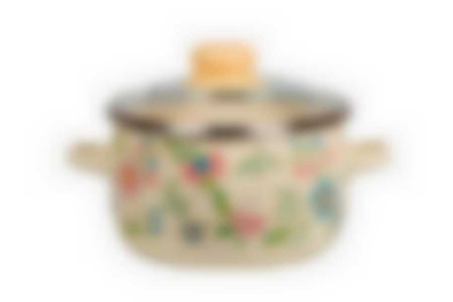 Кастрюля 2,0л сферическая Луговые цветы