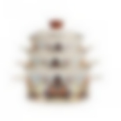 Набор кастрюль "Старый город" с крышками, 6 предметов