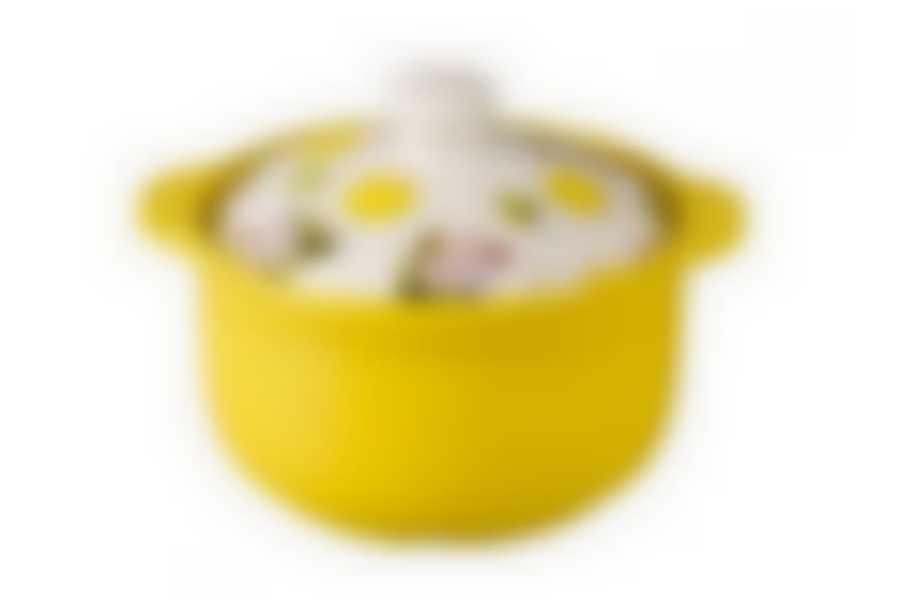 Кастрюля керамическая Едим Дома "Narino Ломбардия" с крышкой, 3,5 л