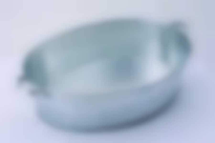 Таз овальный оцинкованный 17,0л