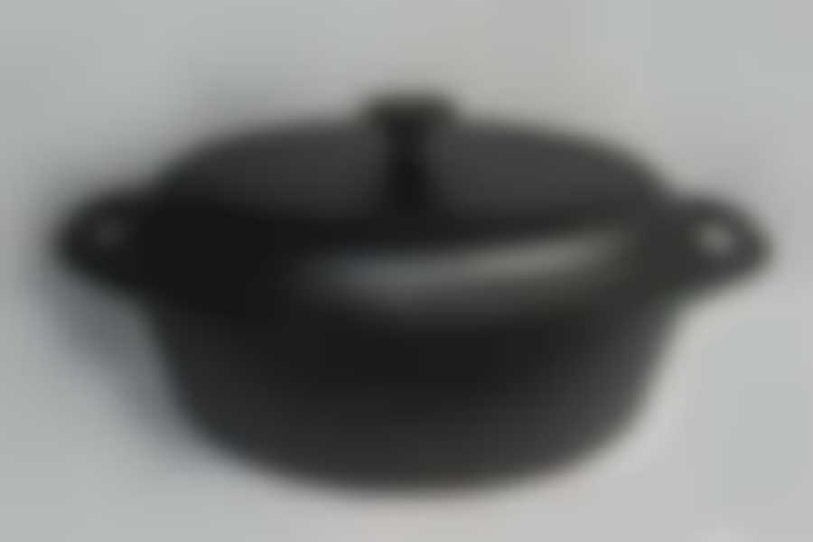 Гусятница чугун. 6,9л черн. HEB32