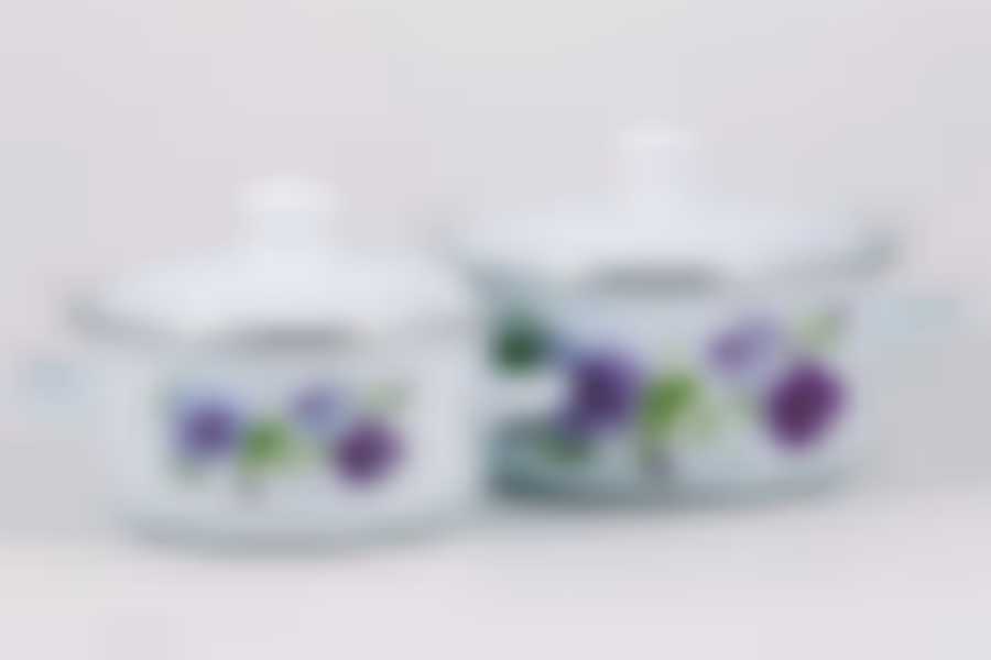 Набор 2 предмета Анютины глазки